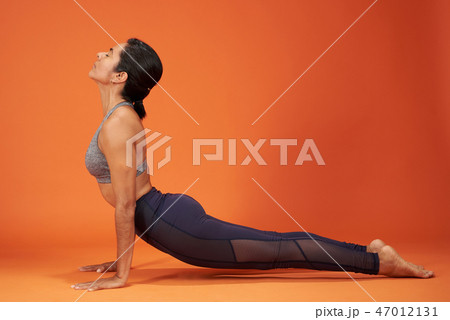 Upward Facing Dog yoga pose 47012131