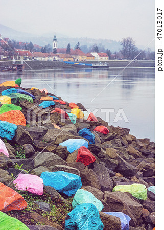 Scenery of Szentendre, Hungary, purple filter Scenery of Szentendre, Hungary, purple filter 47013017