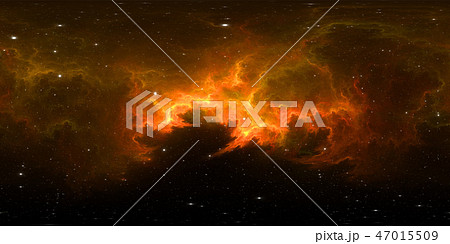 360 degree space nebula panorama 47015509