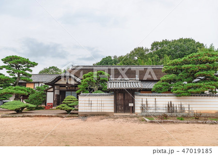 備中国分寺 客殿と勅使門  47019185