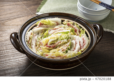 白菜と豚バラの重ね鍋 47020188