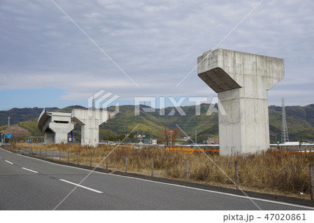 高知県内 高知南国道路 建設中の高速道路 高知県内 高知南国道路 建設中の高速道路 47020861