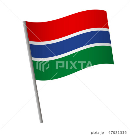 Gambia flag icon 47021336