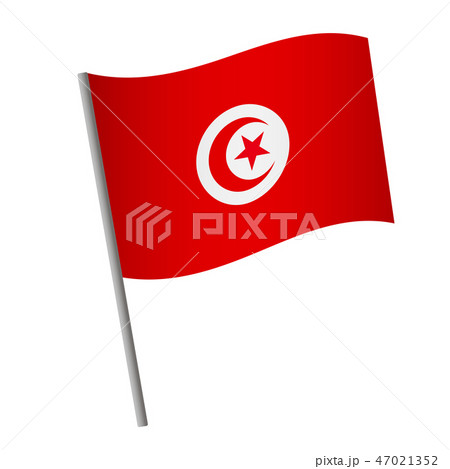 Tunisia flag icon 47021352