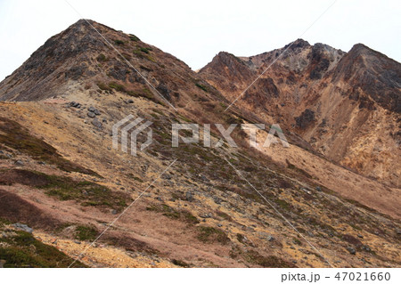 晩秋の那須連峰　那須三山縦走 47021660
