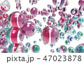無数のボールが浮かんでいる背景画像 47023878