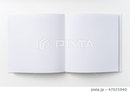 Top view of white notebook, page 47025940