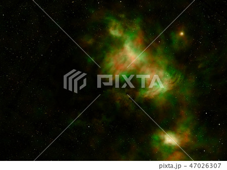 Being shone nebula. 3D rendering Being shone nebula. 3D rendering 47026307