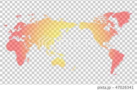 ドット世界地図 Dots world map vector ドット世界地図 Dots world map vector 47026341