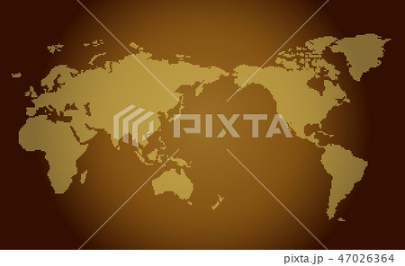 ドット世界地図 Dots world map vector ドット世界地図 Dots world map vector 47026364