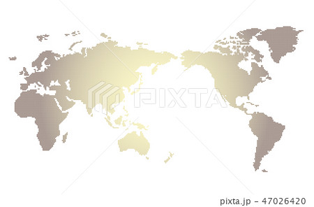 ドット世界地図 Dots world map vector ドット世界地図 Dots world map vector 47026420