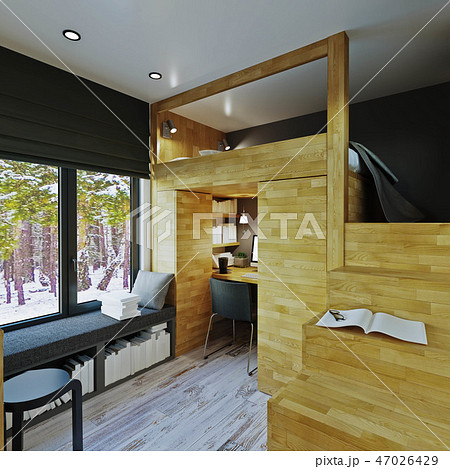 Modern apartment smart house style 47026429