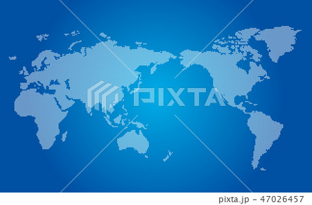 ドット世界地図 Dots world map vector ドット世界地図 Dots world map vector 47026457