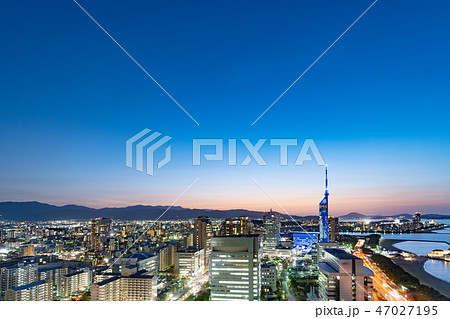 都市風景 福岡市 都市風景 福岡市 47027195