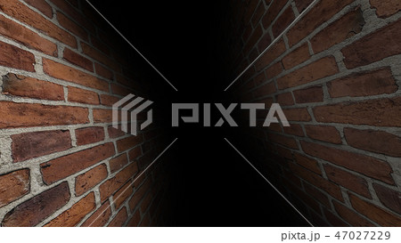 Scary corridor. Dark and gloomy, full of mysteries, the corridor. 42 47027229