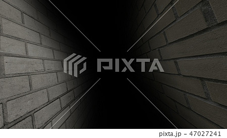 The gloomy corridor. Dark and gloomy, full of mysteries, the corridor 41 47027241