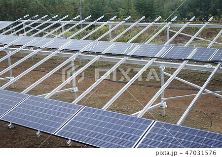 太陽光発電所工事現場 47031576