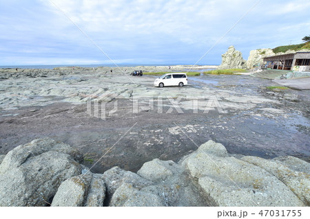 青森県　千畳敷の風景 47031755