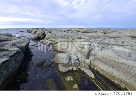 青森県　千畳敷の風景 47031762