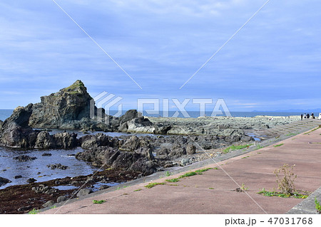青森県　千畳敷の風景 47031768