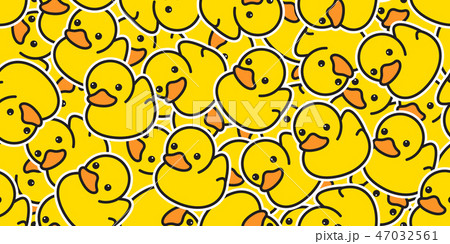duck seamless pattern vector rubber ducky isolated duck seamless pattern vector rubber ducky isolated 47032561