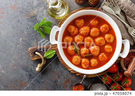 Meatballs in tomato sauce Meatballs in tomato sauce 47038074