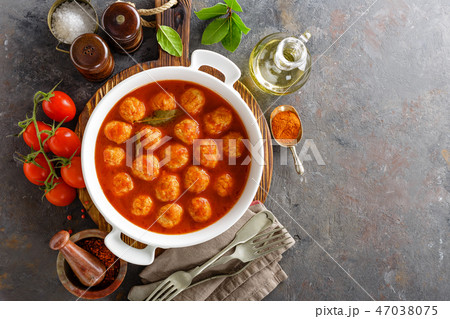 Meatballs in tomato sauce Meatballs in tomato sauce 47038075