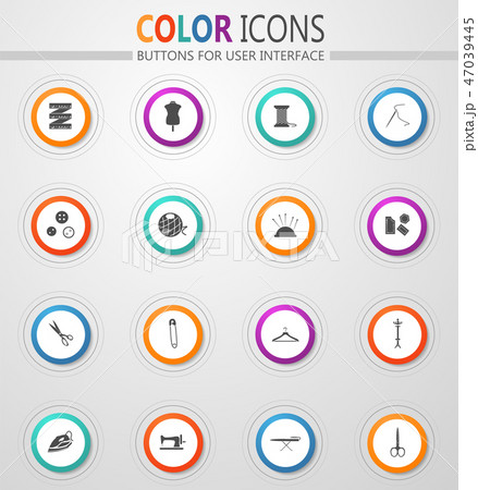 tailoring vector icons tailoring vector icons 47039445