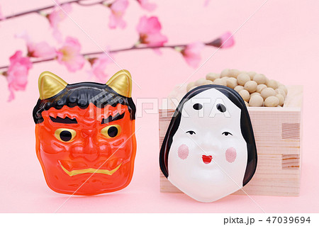 節分 豆撒き 節分 豆撒き 47039694