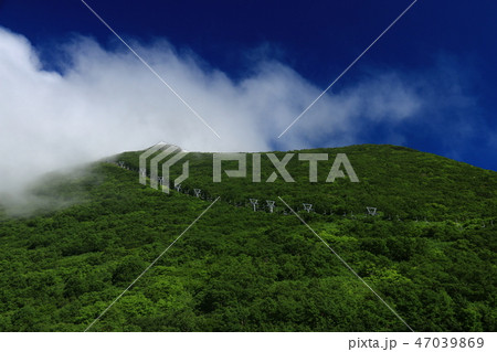 岩木山　山頂への道 47039869