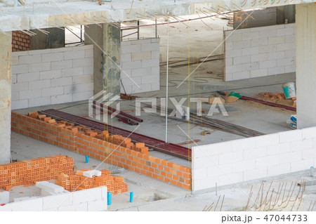 work construction in building high site workplace  47044733