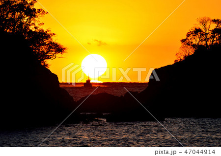 宿毛の夕日 47044914