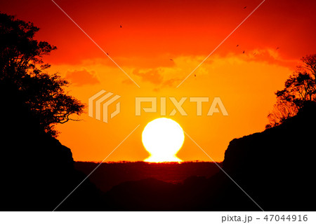 宿毛の夕日 47044916