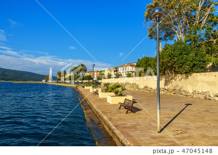 Waterfront of Orbetello on peninsula Argentario 47045148