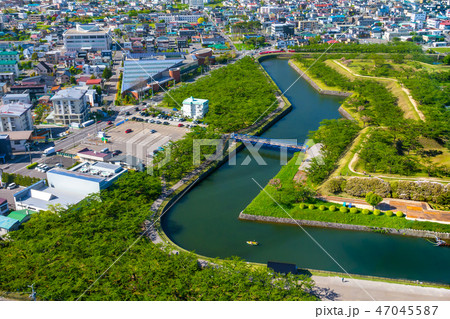 裏門橋と稜堡 五稜郭 裏門橋と稜堡 五稜郭 47045587