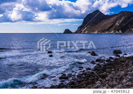 （静岡県）西伊豆伊浜海岸　波勝崎方面 47045912