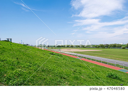 東京都　葛飾区　葛飾柴又　江戸川　柴又公園 47046580
