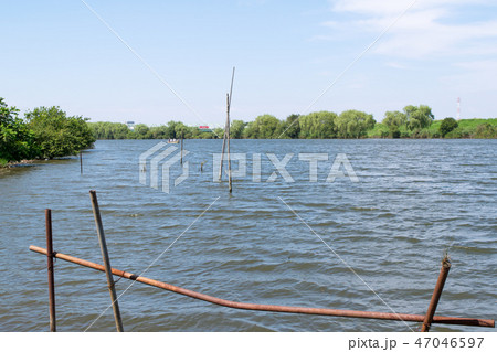 東京都 葛飾区 葛飾柴又 江戸川 矢切の渡し 東京都 葛飾区 葛飾柴又 江戸川 矢切の渡し 47046597