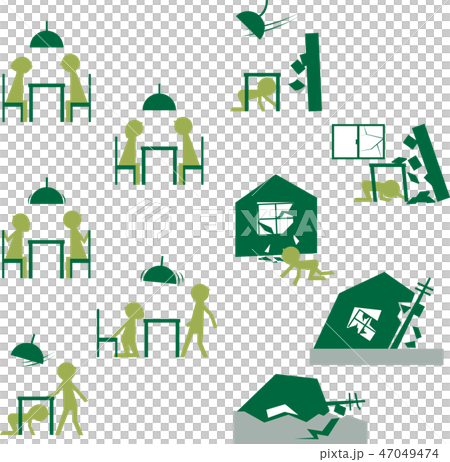 Earthquake various monotone Earthquake various monotone 47049474