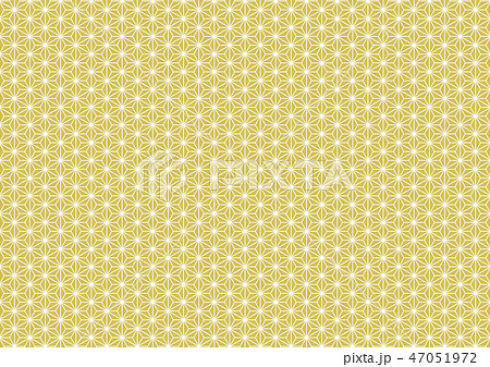 麻の葉文様 金 麻の葉文様 金 47051972