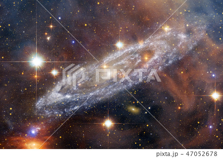 Nebula and galaxies in outer space. Nebula and galaxies in outer space. 47052678