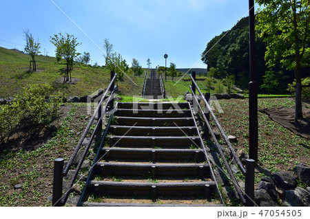 龍崖山公園の階段 龍崖山公園の階段 47054505