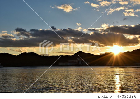 紀伊勝浦港 夕陽 紀伊勝浦港 夕陽 47055336