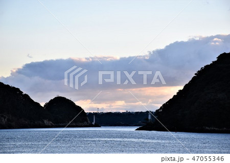 紀伊勝浦港 夕暮れ 紀伊勝浦港 夕暮れ 47055346