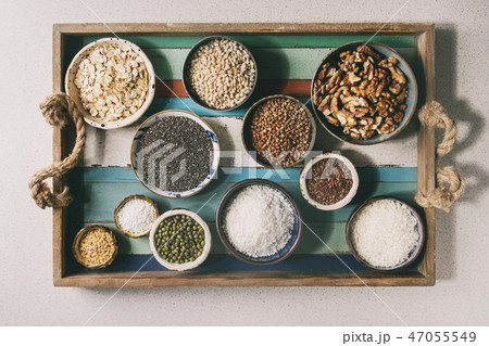 Variety of grains Variety of grains 47055549