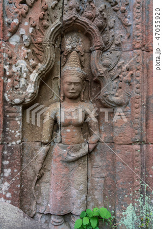 【世界遺産】アンコール遺跡群 プリヤ・カーンのレリーフ 47055920