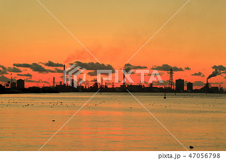 木更津港夕焼け 木更津港夕焼け 47056798