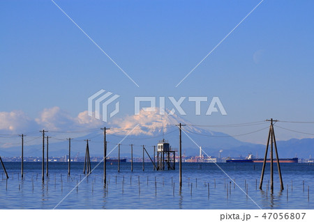木更津からの富士山 木更津からの富士山 47056807
