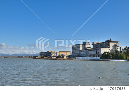 石川県 片山津温泉湖畔 石川県 片山津温泉湖畔 47057683
