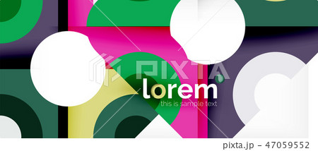 Abstract round elements composition background, organic design Abstract round elements composition background, organic design 47059552